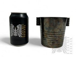 1930s. France - Small Plated Champagne Chilling Cup in Art Deco Style, Christofle, Design by Luc Lanel.