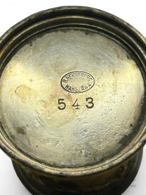 Henneberg Brothers Warsaw, 19th/20th century. - Plated Cup/Basket?