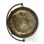 Platerowana (?) Taca-Koszyk na Nóżkach
