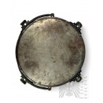 Platerowana (?) Taca-Koszyk na Nóżkach