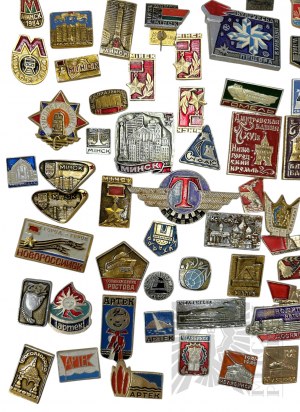 USSR - Giant Pin Collection, Part 2