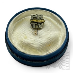 PRL - Polish Television Logo pin