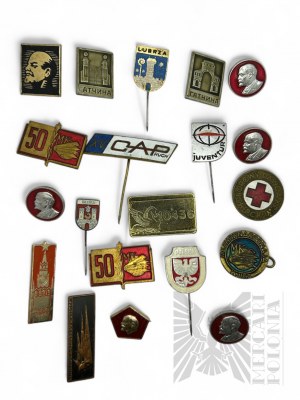 Communist Party/Soviet Union - Lenin's Heads from Above the Piano, or the Collection of Pins