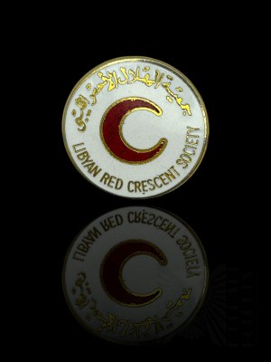 Libya Libyan Red Crescent pin