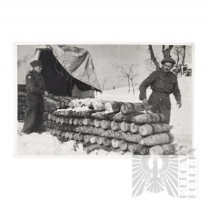 PSZnZ - Press Photo of Artillerymen of the 2nd Corps