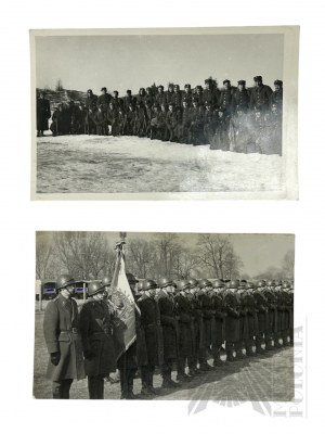 PRL Two Photographs of Soldiers of the People's Army of Poland.