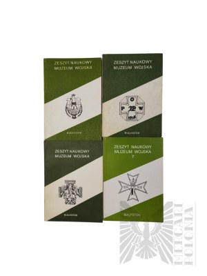 Set of Scientific Notebooks of the Army Museum in Bialystok.