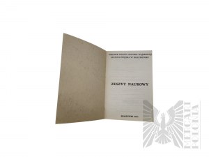 Set of Scientific Notebooks of the Army Museum in Bialystok.