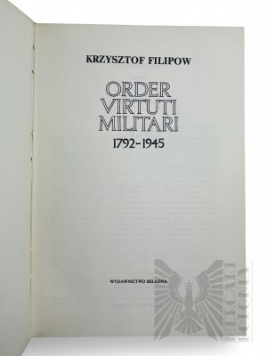 1990 r. - Book Krzysztof Filipow, 