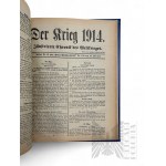 Książka Ilustrowana “Kronika Wojny 1914” (“Der Krieg Illustrierte Chronik des Krieges 1914), Wrzesień 1914- Sierpień 1915; Oprawa Introligatorska