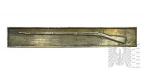 [SILVER] USA/2WW - Destruction of American Spangled Banner for Fighting in the Infantry, STERLING Sample 925.