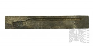 [SILVER] USA/2WW - Destruction of American Spangled Banner for Fighting in the Infantry, STERLING Sample 925.