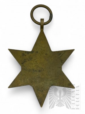 PSZnZ Star Decoration for the War 1939-1945 (The War Star 1939-1945) - Original