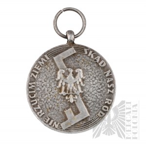 People's Republic of Poland - Medal of Rodła to the Fighters Building Polishness, Design Edward Gorol.