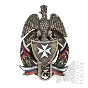 II RP - Badge of the 25th Regiment of Greater Poland Lancers, COPY