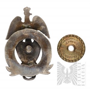 II RP - Badge of the 25th Regiment of Greater Poland Lancers, COPY
