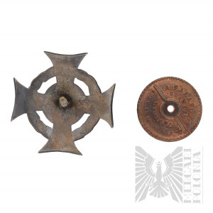 II RP - Badge of the 26th Regiment of Greater Poland Lancers named after Hetman Jan Karol Chodkiewicz. COPY