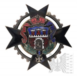 II RP - Badge of the 6th Armored Battalion (Lviv) - COPY
