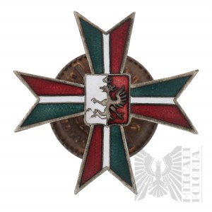 II RP - Badge of the 4th Horse Rifle Regiment of the Leczycka Land, COPY