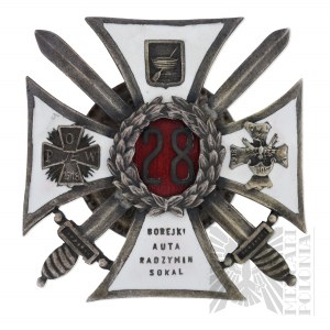 II RP - Badge of the 28th Kaniowski Rifle Regiment, COPY