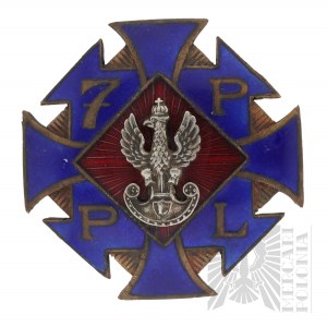 II RP - Badge of the 7th Legion Infantry Regiment, COPY