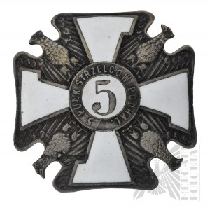 II RP - Badge of the 5th Regiment of Highland Rifles, COPY
