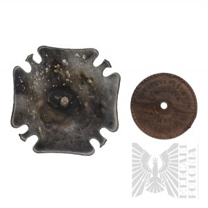 II RP - Badge of the 5th Regiment of Highland Rifles, COPY