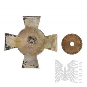 II RP - Badge of the 24th Lancer Regiment named after Crown Great Hetman Stanislaw Zolkiewski, COPY.