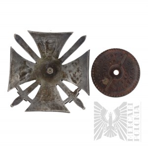 II RP - Badge of the 28th Kaniowski Rifle Regiment. COPY.