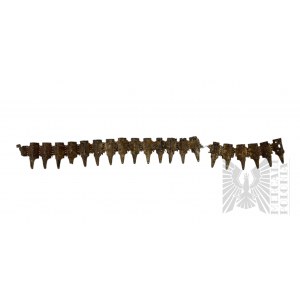 III Rzesza Fragment Taśmy Amunicyjnej Do Karabinu Maszynowego MG34/42