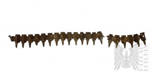 Third Reich Fragment of Ammunition Tape for MG34/42 Machine Gun.