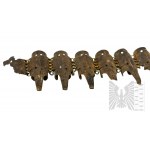 III Rzesza Fragment Taśmy Amunicyjnej Do Karabinu Maszynowego MG34/42