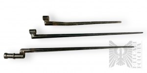 Tsarist Russia/USSR Set of Three Bushing Bayonets for Mosin Rifle