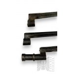 Carska Rosja/ZSRS Zestaw Trzech Bagnetów Tulejowych Do Karabinu Mosin