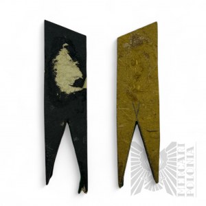 PSZnZ - Collar pennants of the 8th Pomeranian Light Artillery Regiment of the 2nd Warsaw Armored Division Veteran?