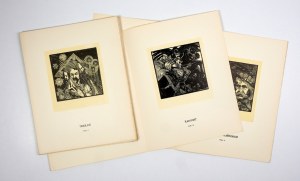 A set of 21 woodcut plates for the work 