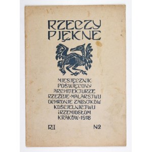 RZECZY Piękne. R. 1, nr 2. 1918