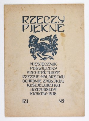 THINGS BEAUTIFUL. R. 1, no. 2. 1918