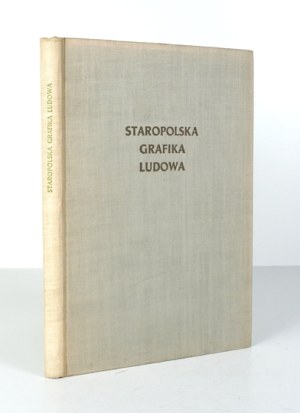 SEWERYN T. - Old Polish folk graphics - dedication by the author