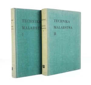 SLÁNSKÝ Bohuslaw - Technika malarstwa. Vol. 1-2. Warsaw 1960-1965, Arkady. 8, p. 361, [2], plates; 419, plates....