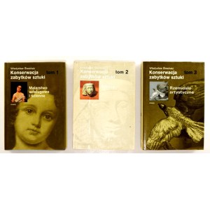 ŚLESIŃSKI Władysław – Konserwacja zabytków sztuki. T. 1-3