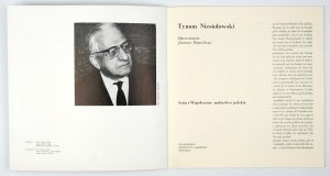BOGUCKI Janusz - Tymon Niesiołowski. Warsaw 1967, Wyd. Artyst.-Graf. 8, p. [15], plates 12....