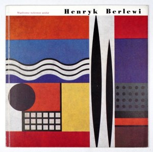 OLSZEWSKI Andrzej K. - Henryk Berlewi. Warsaw 1968, Wyd. Artyst.-Graf. 8, p. [16], plates 12....