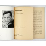 WOJCIECHOWSKI Aleksander - Jan Lebensztejn [= Lebenstein]. Warszawa 1959. Wyd. Artyst.-Graf. 8, s. [7], tabl. 12....