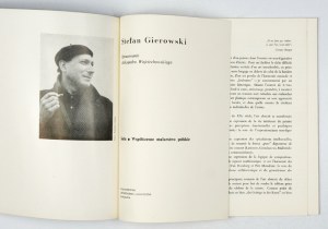 WOJCIECHOWSKI Aleksander - Stefan Gierowski. Warsaw 1965 Artistic-Graphic Publishing House. 8, p. [13], plates 12....