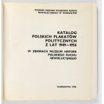 HRYŃCZUK Halina, ŻENDARA Alicja - Katalog polskich plakatów politycznych z lat 1944-1948 w zbiorach Muzeum Historii Pols...