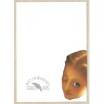 Wyklejanka z odręcznym listem W. Szymborskiej do A. Rybczyńskiego 25 VII 2003