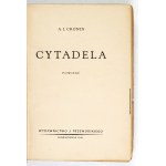 CRONIN A. J. - Cytadela. Powieść. Warszawa 1946. Wydawnictwo J. Przeworskiego. 8, s. 439, [1]....