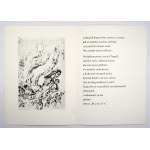 FICOWSKI Jerzy – List do Marc Chagalla. Ilustr. M. Chagall