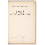 FUCHSÓWNA Jola – Bagaż sentymentalny. 1934 - zbiór felietonów
